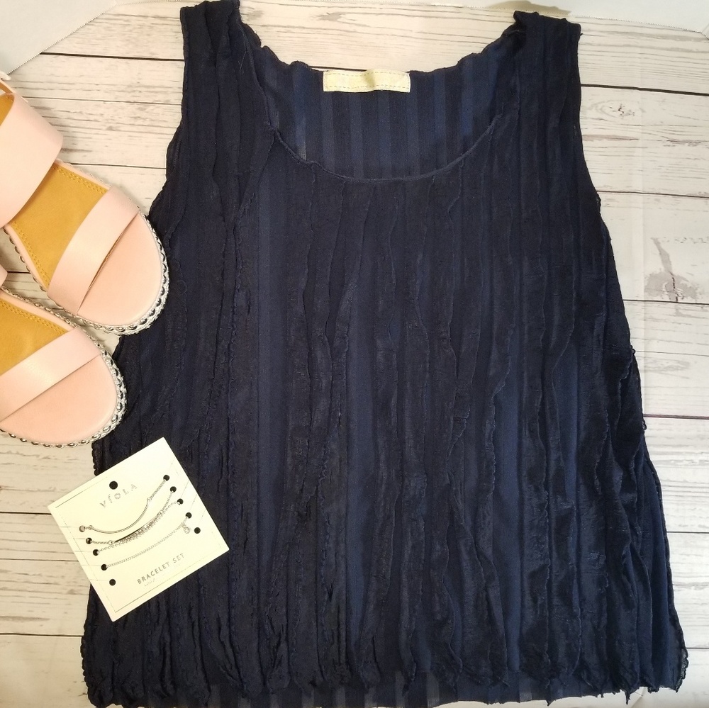 New York City Design Co. Blue Top s/m